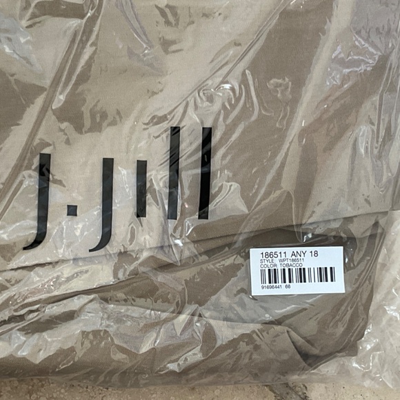 NEW J. Jill brown precision stretch Slim Leg pants Size 18 - Picture 5 of 6